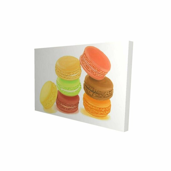 Fondo 12 x 18 in. Delicious Macaroons-Print on Canvas FO2786333